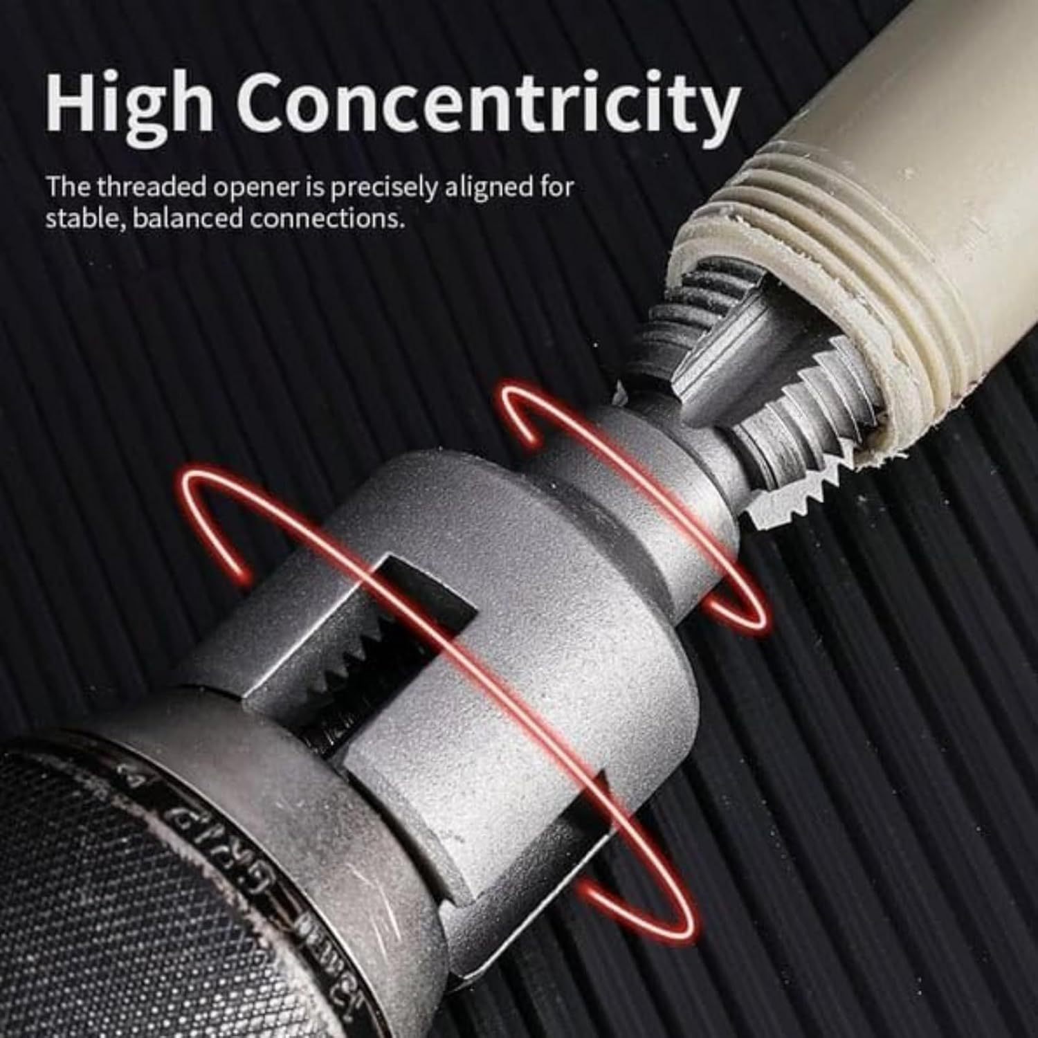 Cross-border PPR water pipe 4-point and 6-point internal and external thread integrated thread opener, sheet thread plastic pipe thread opener and threading tool Specification drawing
