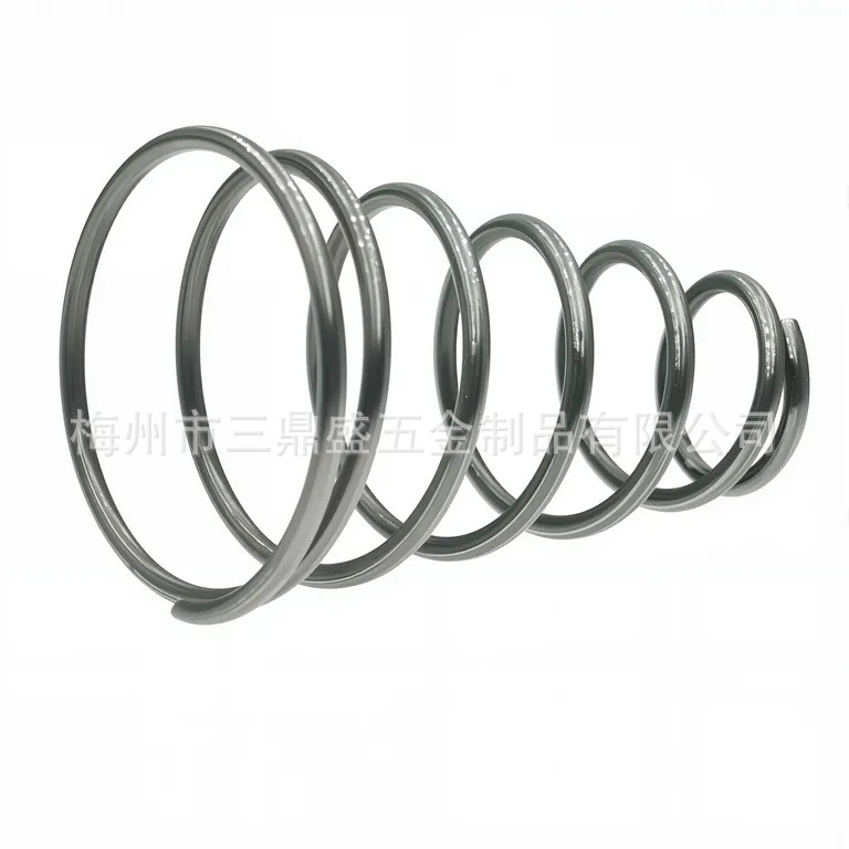 Customized 0.2-3.0 wire diameter conical spring, large and small head spring steel, compressed pagoda-shaped spring steel, custom-made Application Scenario