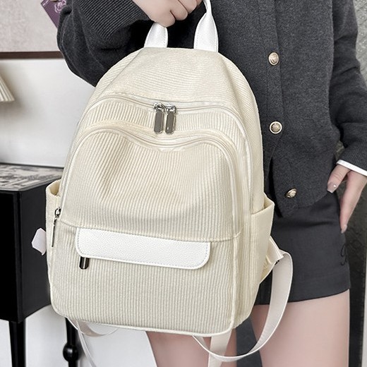 A fashionable and lightweight new small backpack for students, versatile for autumn and winter, and a detachable backpack Specification drawing