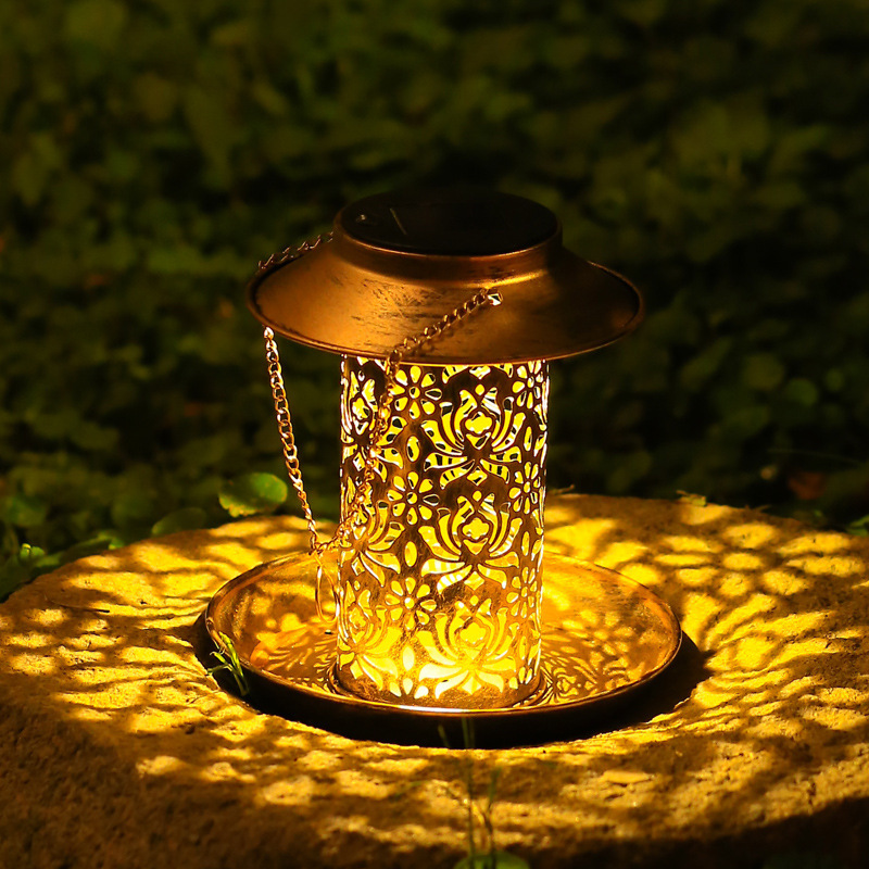 Bird feeders, solar outdoor lights, landscape lights, garden courtyard villa decoration, atmosphere feeders, Amazon cross-border full figure