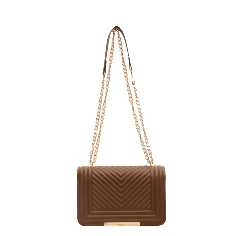 Personalized diamond-shaped fashionable and high-quality women's bag 2023 new style, retro and elegant single-shoulder armpit bag, fashionable single-shoulder small square bag Item Picture