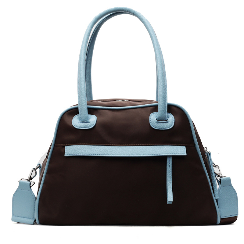 New fashionable nylon simple and individual casual large-capacity tote bag, hand-carry and underarm bag, new women's crossbody bag Item Picture