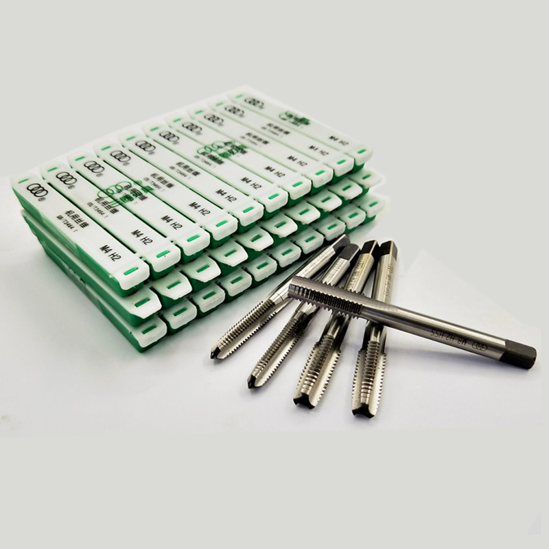 Genuine Shanghai cutting tools three-turn machine taps/machine taps three-turn taps M3/4/5/6/8/10/12 details Picture