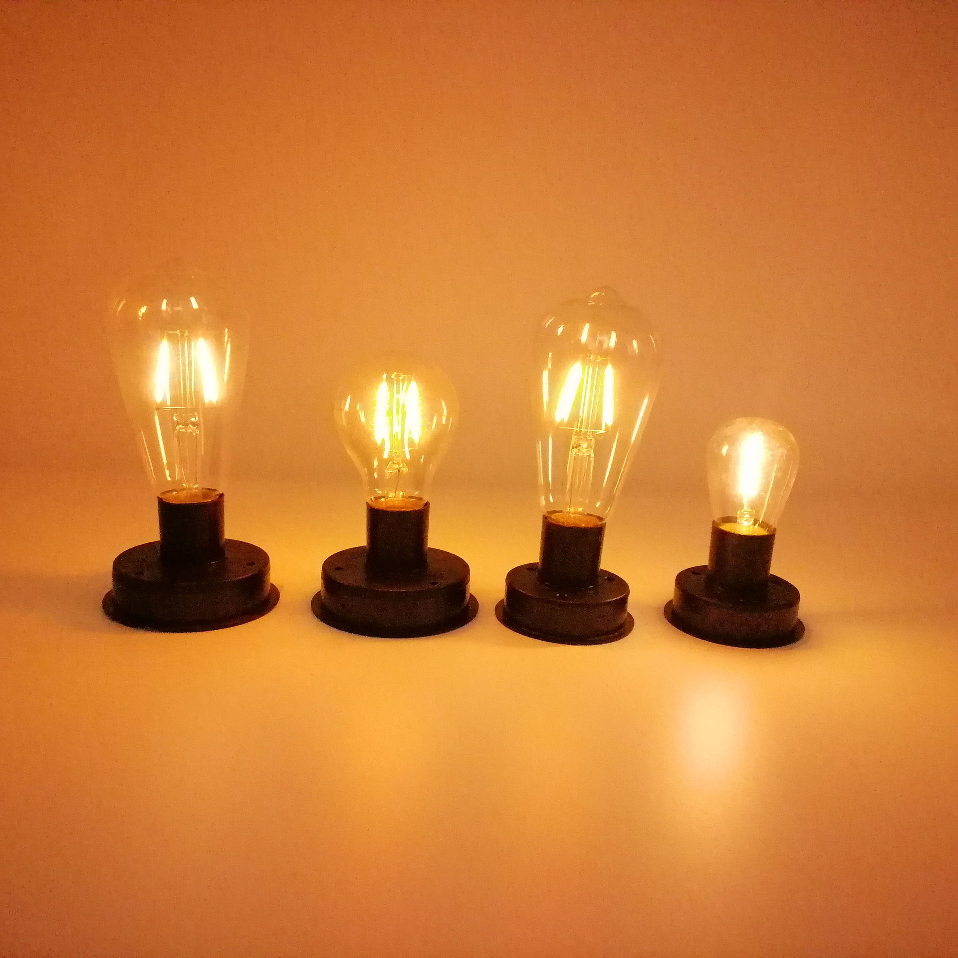 Solar filament bulbs, solar bulbs, solar lamp accessories, solar led bulbs, craft lamps details Picture