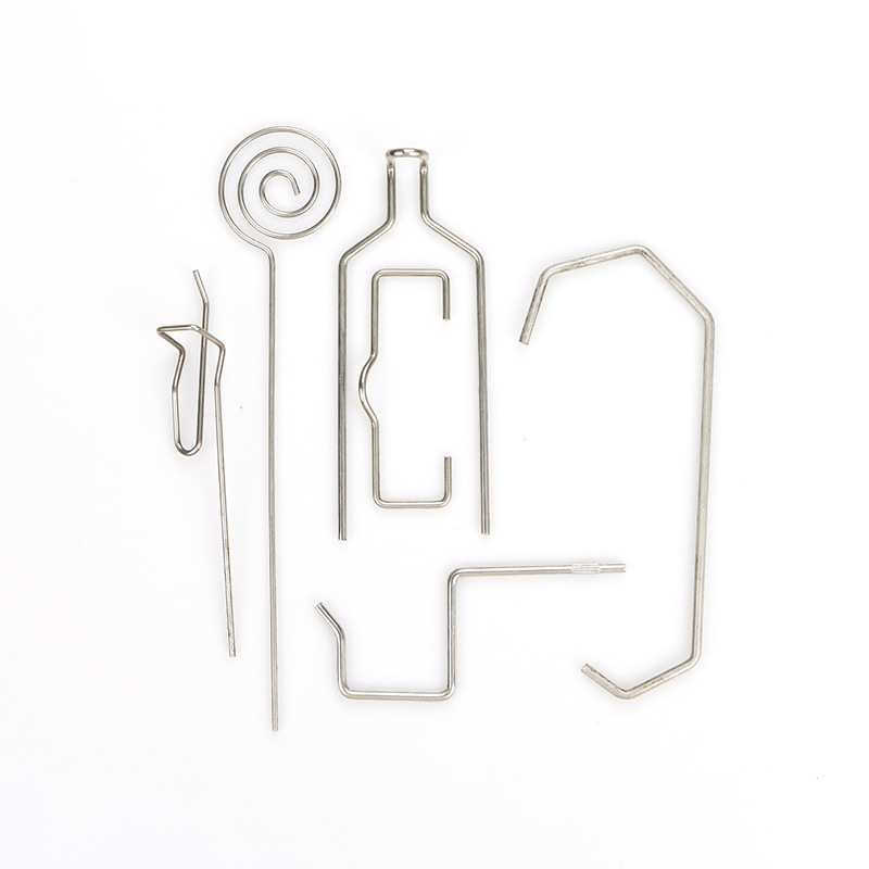 Dongguan manufacturer wholesale special-shaped springs, irregularly bent line formed stainless steel snap springs, handicraft springs Item Picture