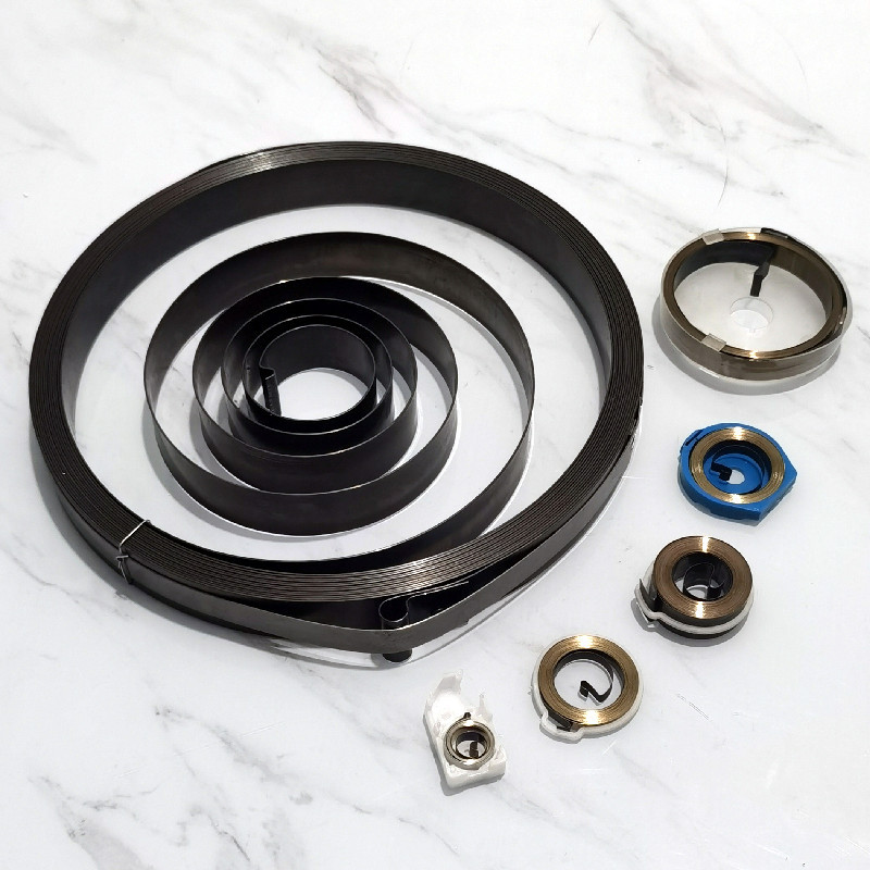 Ningbo manufacturers produce PS80 coiled spring and special stainless steel winding reset spring full figure
