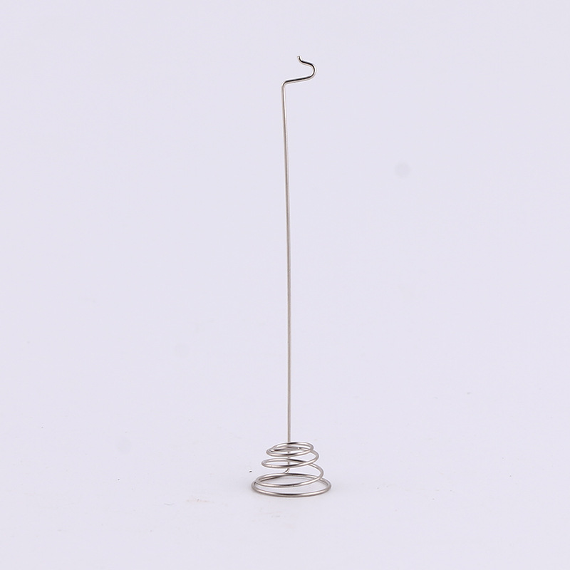 Wholesale of stainless steel precision torsion springs, remote control positive and negative pole battery springs, spring torsion spring processing Item Picture
