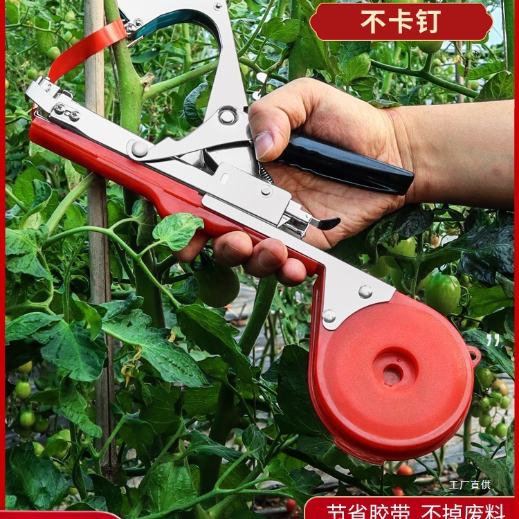 Upgrade the tomato branch binding machine for binding vines and vines, the grape and cucumber binding machine for binding tape and nails full figure