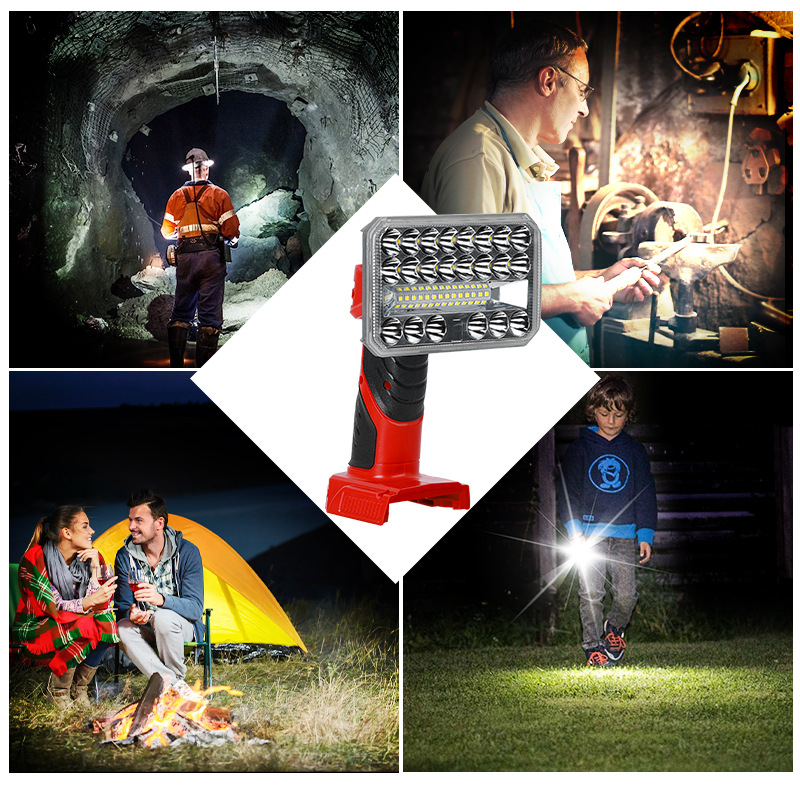 We recommend the cross-border best-selling 5-inch led brightness lamp beads, which is suitable for the ultra-bright Mivochi 18V lithium battery Application Scenario