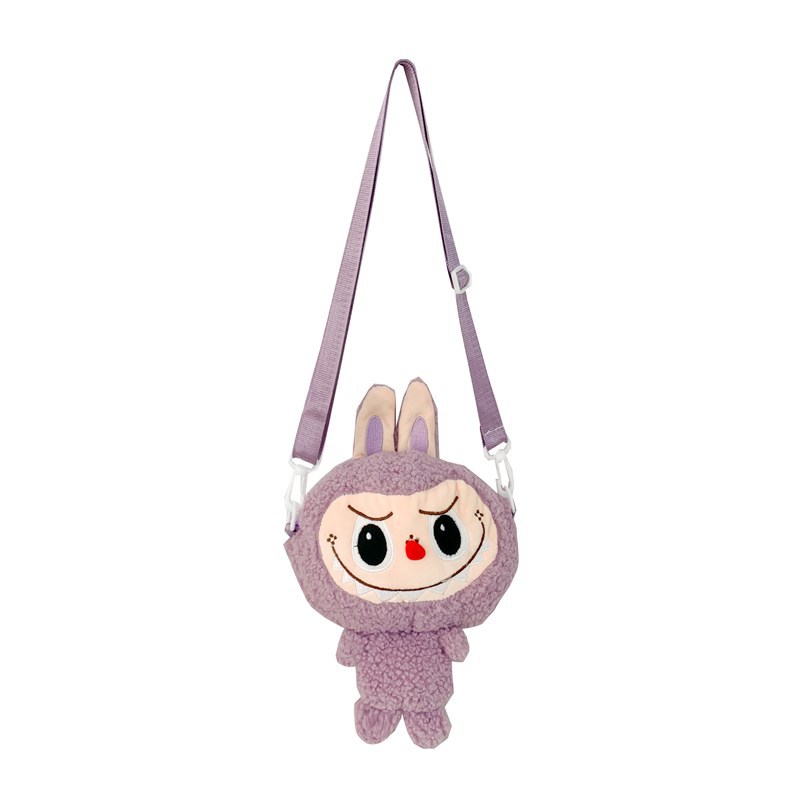 Cute doll autumn and winter new style girls' crossbody bag, stylish doll plush bag, lightweight mobile phone shoulder bag Item Picture