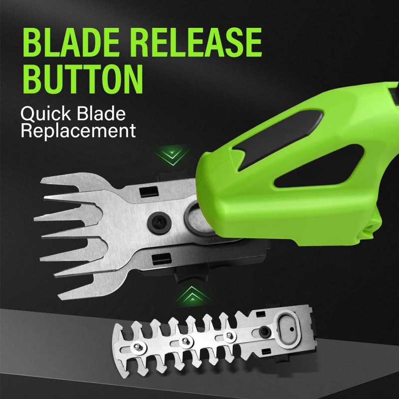 Cross-border charging 2-in-1 handheld hedge trimmer, electric grass trimmer, lightweight and portable grass trimmer and garden tool Application Scenario