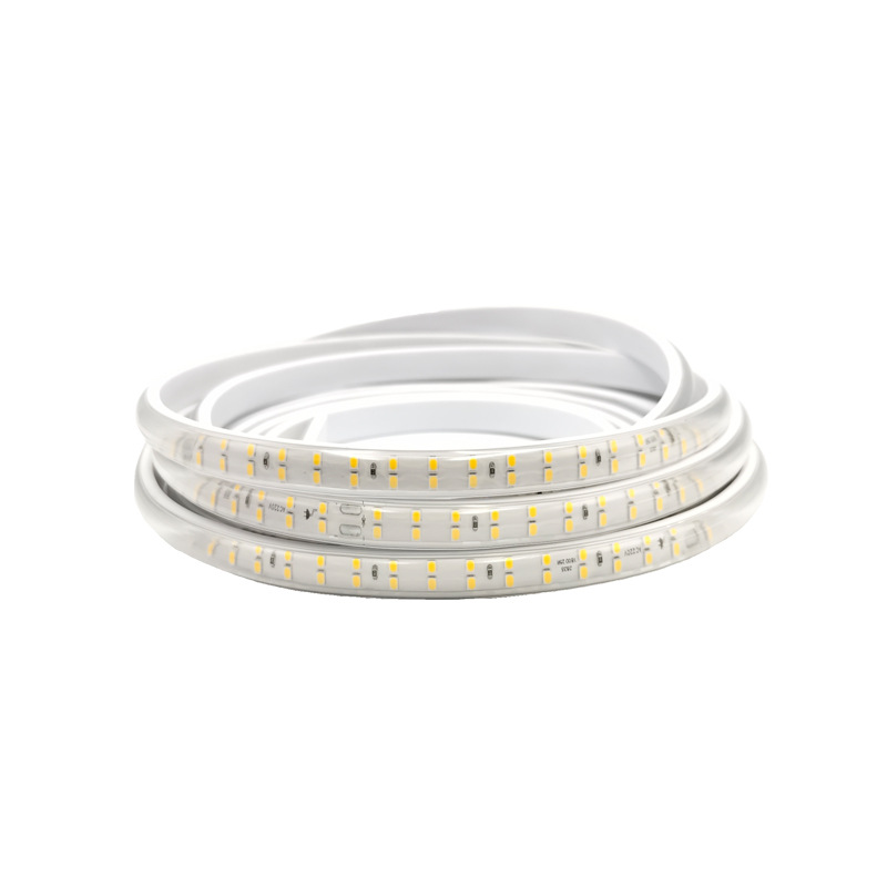 led light strips 220V without wires, single-row 120 lights, double-row and triple-row 180 lights, outdoor waterproof, home decoration, living room ceiling Item Picture