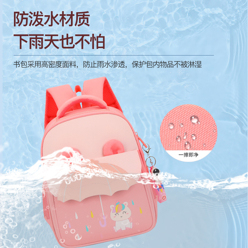 2024 Little Umbrella Backpack for Children aged 3 to 6 kindergarten Schoolbags, cartoon, cute and super adorable Kids Backpack for girls details Picture
