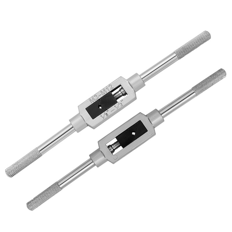 M3-M12 adjustable ratchet wrench, tap wrench, forward and reverse wrench, manual tapping accessory set Item Picture