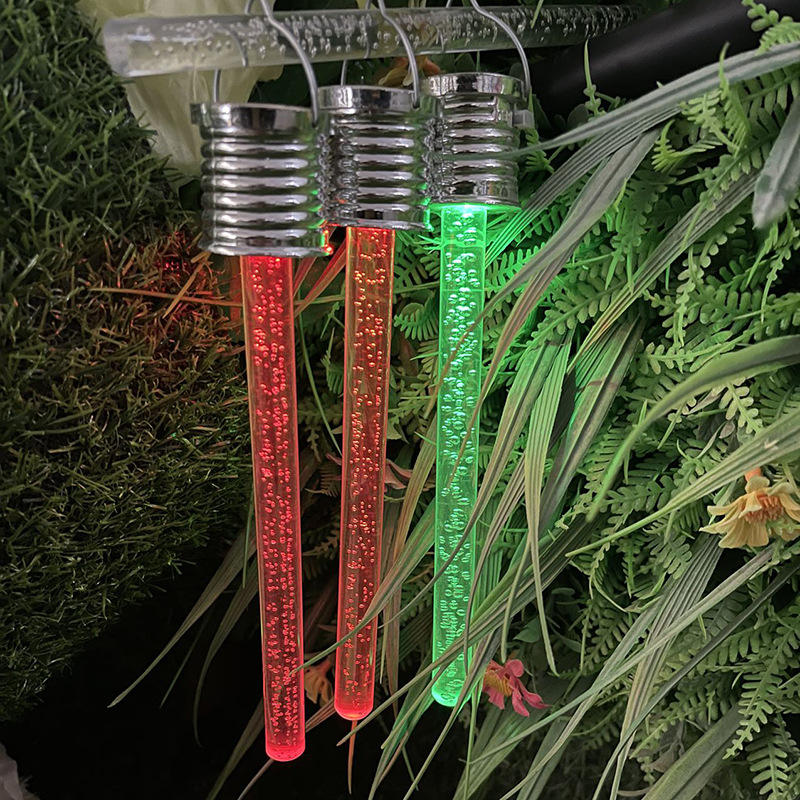 Wholesale of new LED solar Gree landscape lights for outdoor courtyard and garden decoration Specification drawing