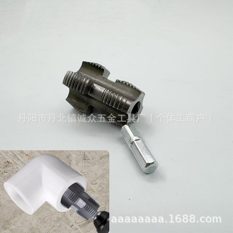 PPR pipe internal and external thread openers for cross-border 4-point and 6-point pvc electric and manual internal thread taps are available for consignment Application Scenario