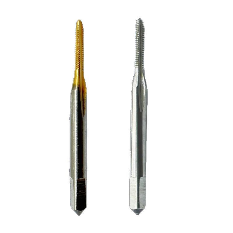 Titanium-coated small taps for machines, straight groove taps, cobalt-containing extrusion taps, M0.8, M1, M2, M3, M4 manufacturers Application Scenario
