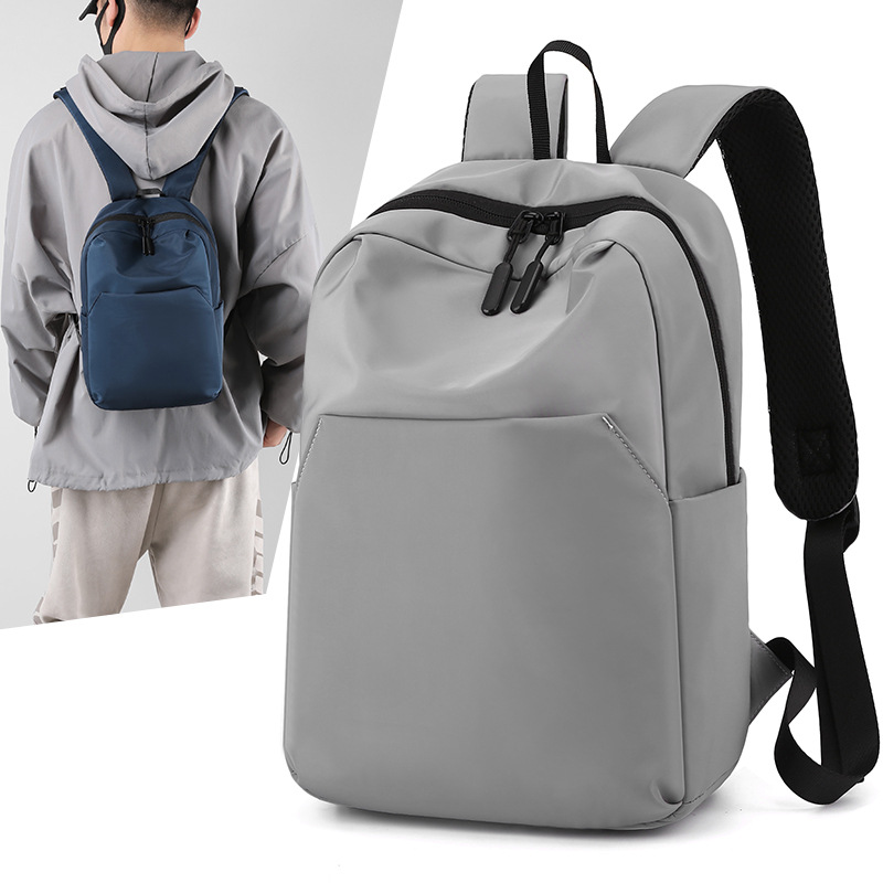 2025 New stylish men's backpack, lightweight and sporty small schoolbag, men's water-resistant, non-fading and durable bag Application Scenario