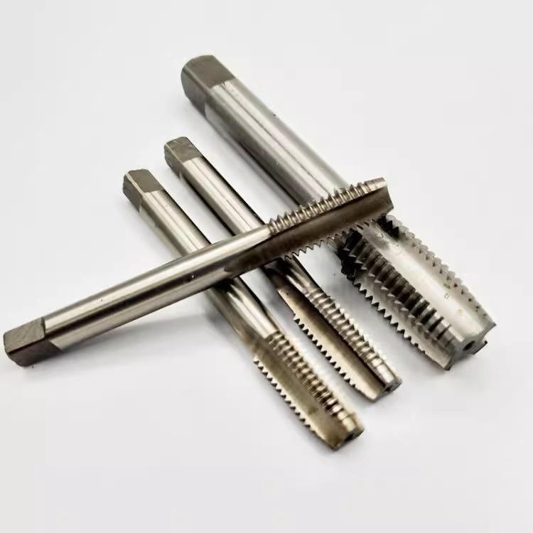 For high-speed steel through holes and straight grooves of M2, m3, M4, M5, M6, M8, M10, M12, M14, and M16, use taps on the working machine Specification drawing