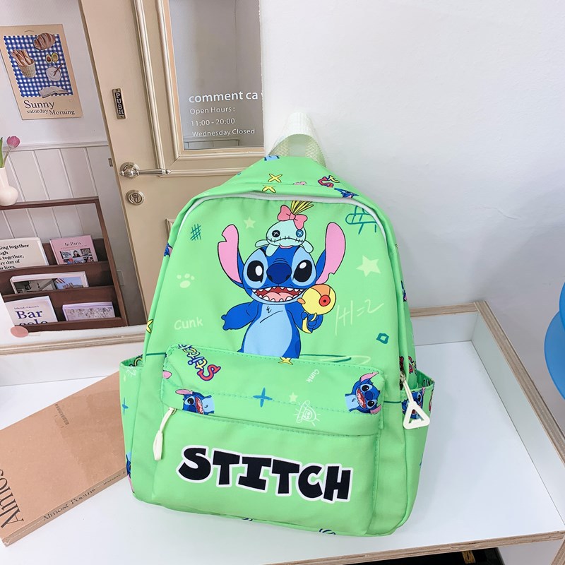 Spring 2025 new children's backpack, Anime Stitch large-capacity schoolbag, fashionable and lightweight backpack for kindergarten details Picture