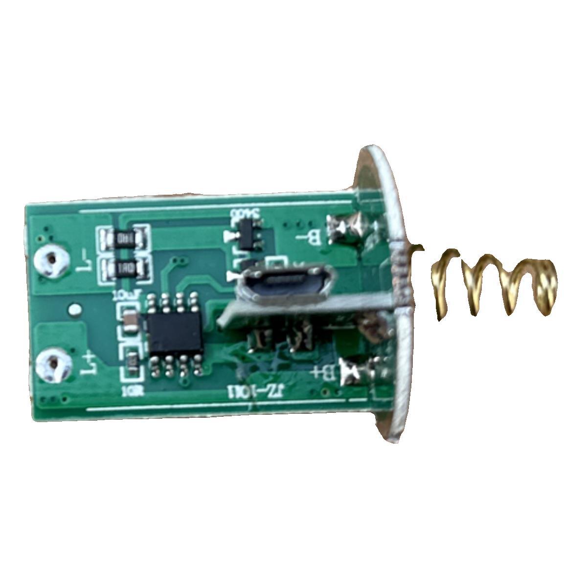 Side-press strong light flashlight driver board with switch circuit board usb Android type c charging interface diy accessory Item Picture