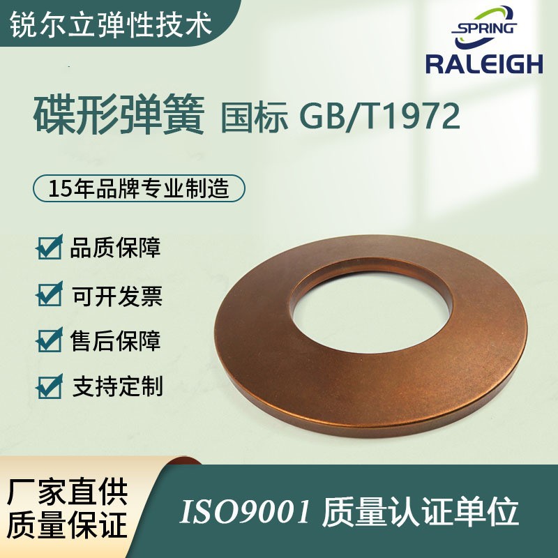 Rui 'erli National standard disc Spring Manufacturer's spring steel 60Si2Mn butterfly spring has a long service life, is economical and durable full figure