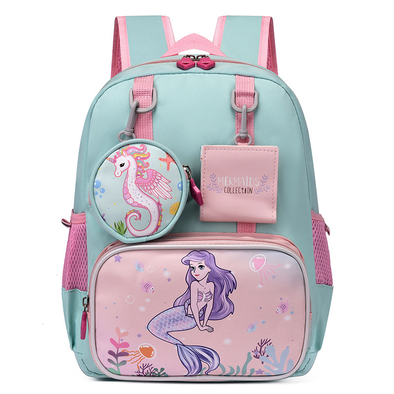 Children's schoolbags, kindergarten senior class, primary school students' backpacks, handbags, cartoon Spider-Man, Paw patrol, Pony backpacks full figure