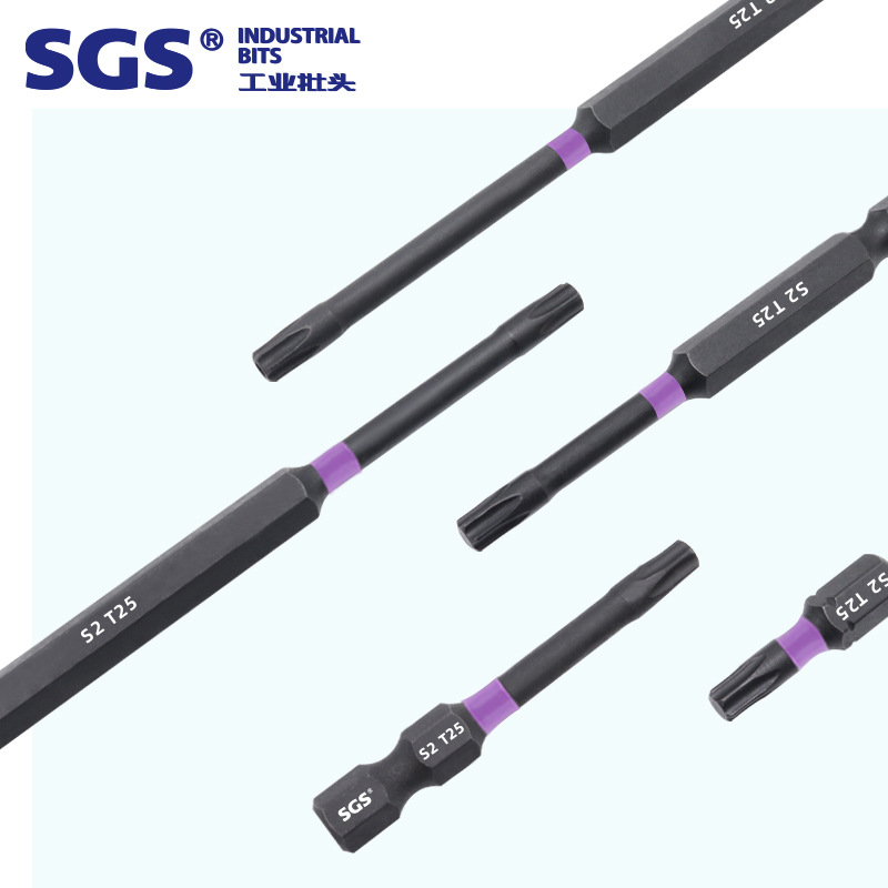 SGS cross electric screwdriver bit S2 screwdriver head Strong magnetic PH2 hand drill impact bit single head bit details Picture