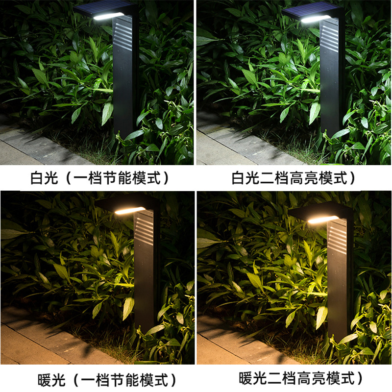 Cross-border solar lawn lights, household outdoor garden lights, dark and bright path lights, garden solar ground insert lights Application Scenario