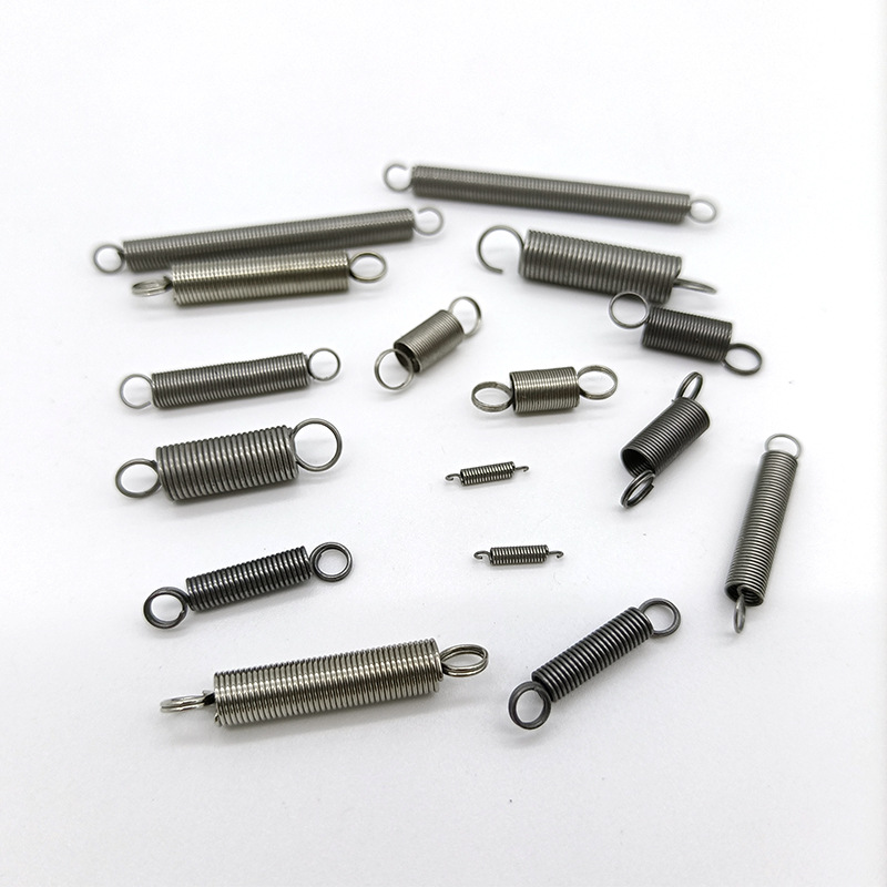 Wholesale of spring steel tension springs, double-hook toy and electrical appliance tension springs, stainless steel precision compression tension special-shaped springs details Picture