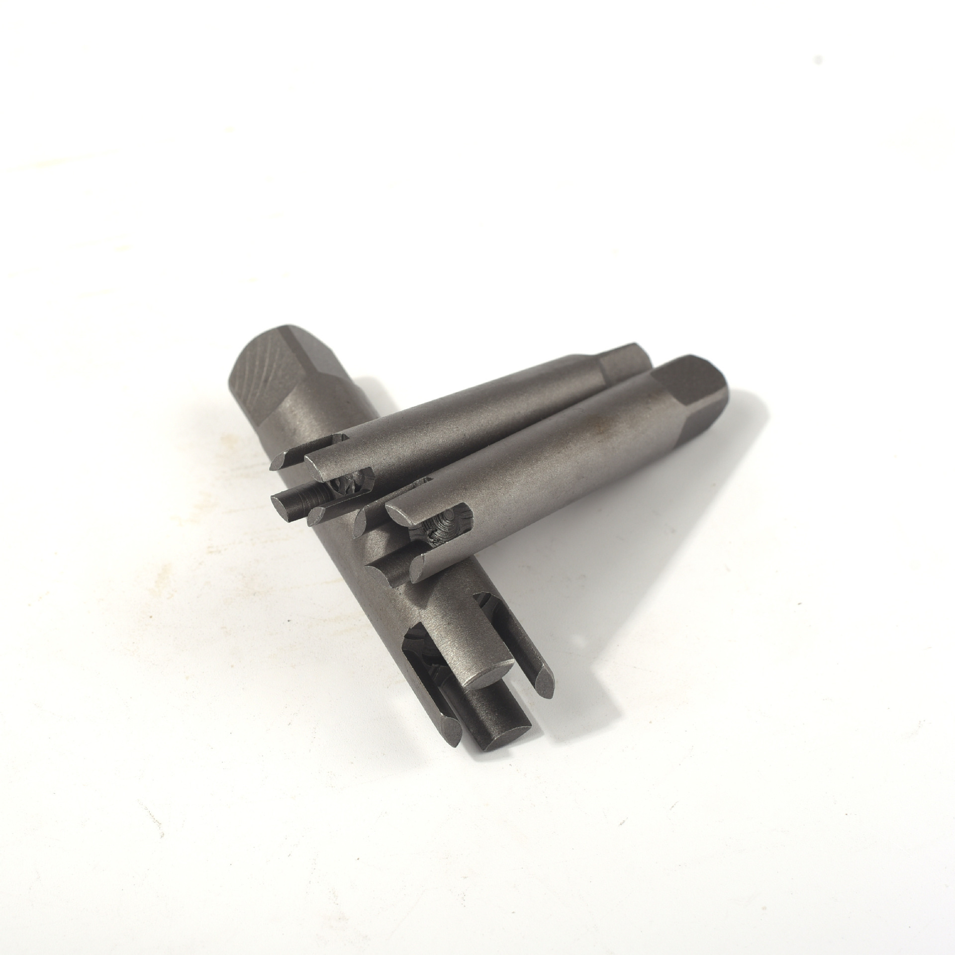 Broken wire remover, broken wire cone remover, tap broken wire remover, tap broken wire remover M4-M22 Specification drawing