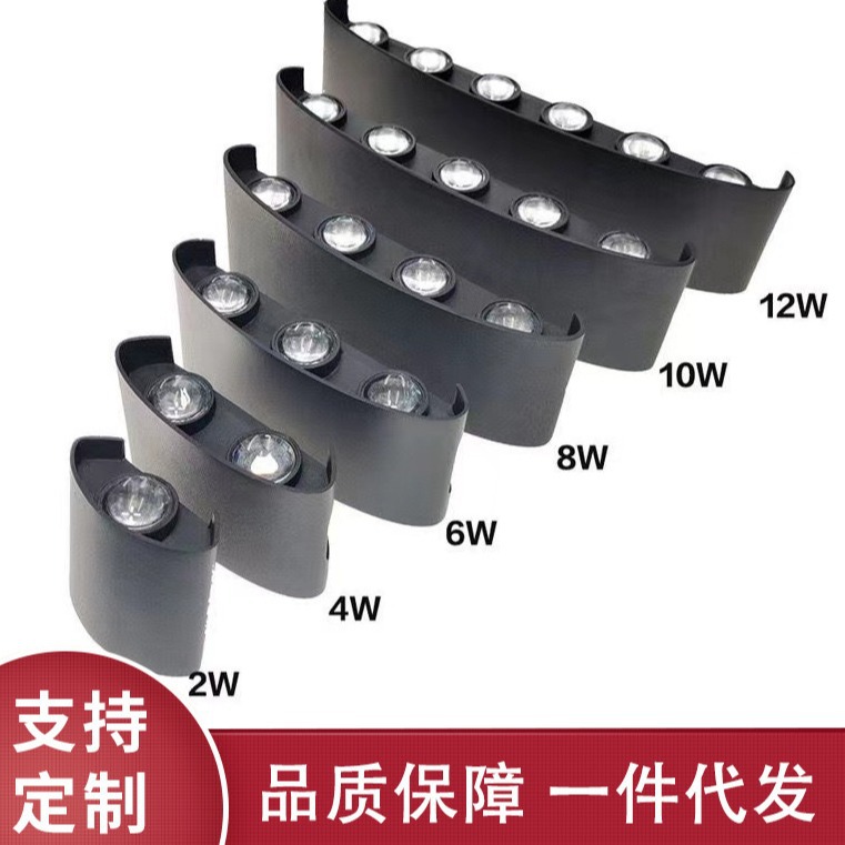 LED outdoor wall lamps, waterproof courtyard corridor lamps, villa exposed table lamps, exterior wall lamps, decorative lamps, telescope wall lamps