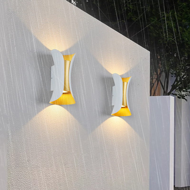 Outdoor wall lamps, creative wall lamps, simple and modern living room, bedroom, corridor, Little Waist bedside wall lamps, waterproof wall lamps details Picture