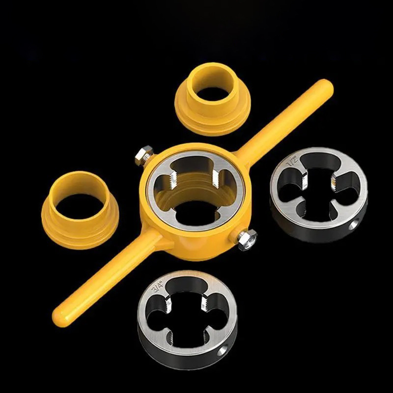The manufacturer supplies water pipe thread, plastic pipe thread, electric and manual snap-on type electric drill type water pipe threading machine undefined