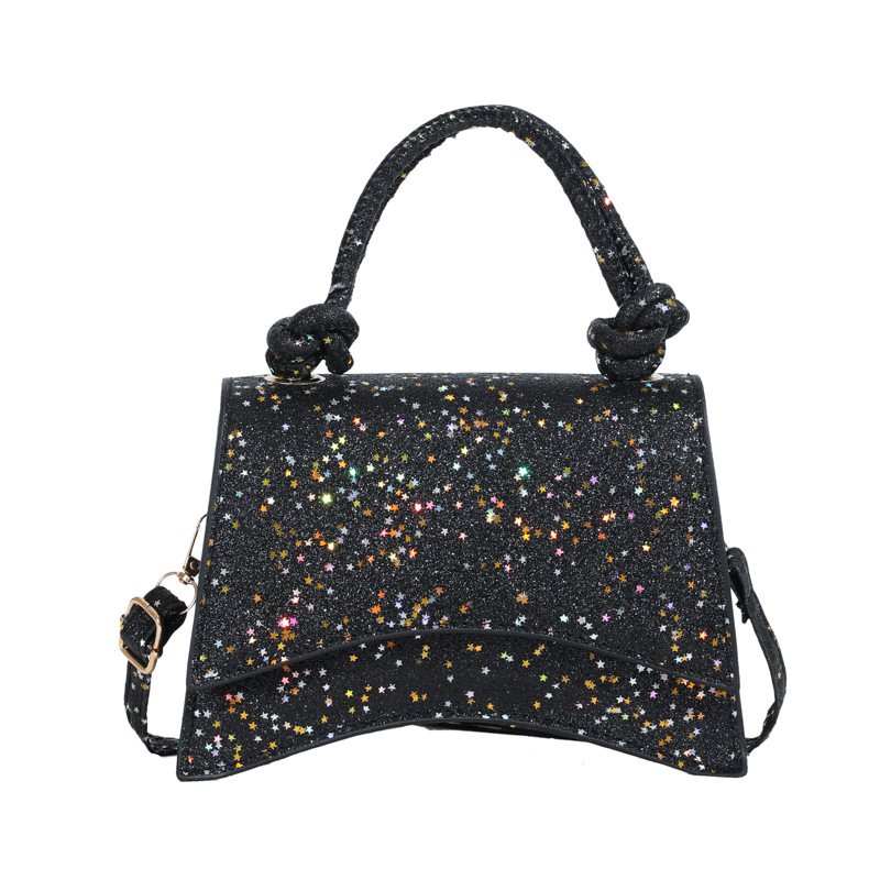 The 2024 new fashion sequined handbag is a versatile commuting single-shoulder crossbody bag with an ins style and a trendy underarm bag Item Picture