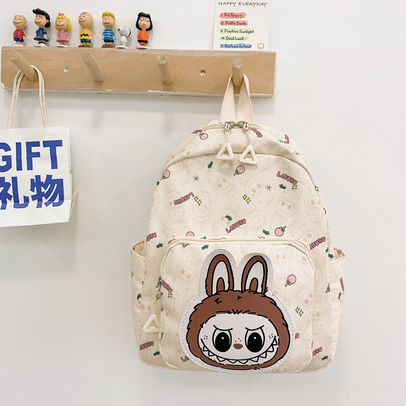 A new trend of children's schoolbags, lightweight cartoon backpacks for boys and girls in kindergartens, and large-capacity outdoor casual backpacks Specification drawing