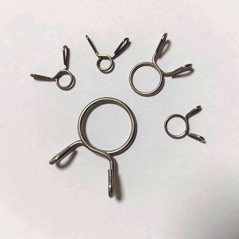Longgang Spring Factory offers stainless steel pinch spring clips, rubber hoses and special-shaped torsion springs directly from the factory. Samples are available for immediate purchase details Picture