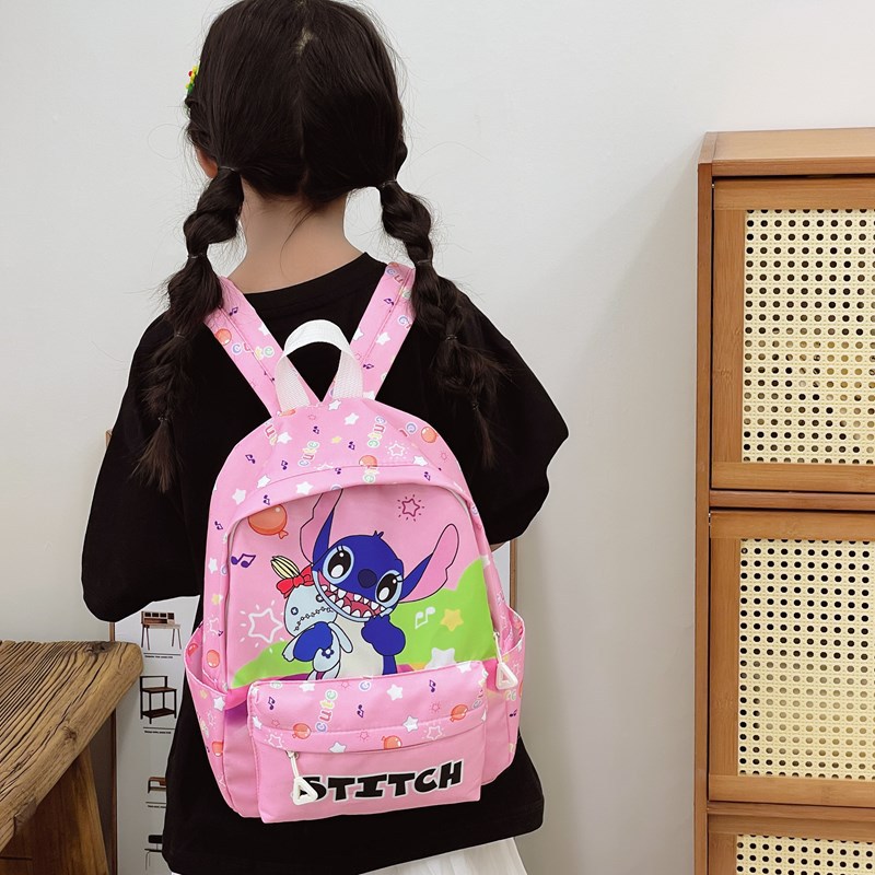 Spring 2025 new children's backpack, Anime Stitch large-capacity schoolbag, fashionable and lightweight backpack for kindergarten Application Scenario