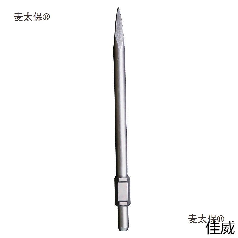 Impact drill bit, alloy electric pick, flat chisel, chisel tip, flat pick pick, hexagonal electric hammer, heavy-duty large extended pickaxe head, MAC Taibao Application Scenario