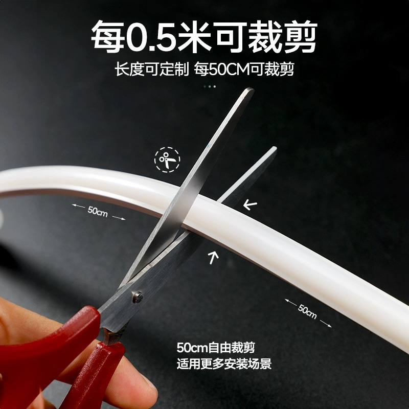 cob waterproof light strips for outdoor terrace exterior wall decoration, atmosphere lighting, courtyard outdoor camping linear led soft light strips Application Scenario