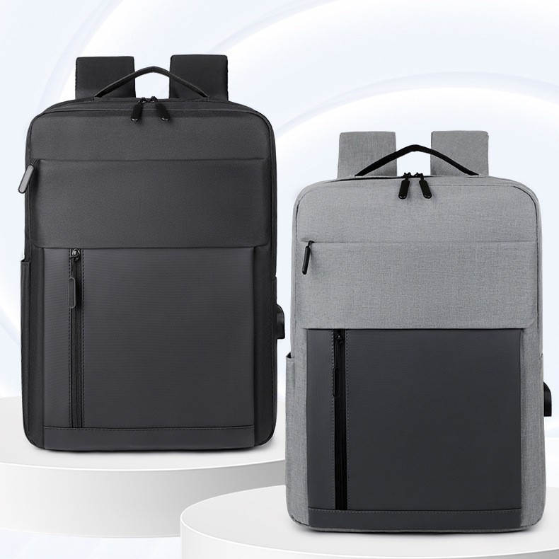 Wholesale of new business backpacks for men's commuting, large-capacity computer bags, multi-functional multi-compartment leisure travel bags full figure