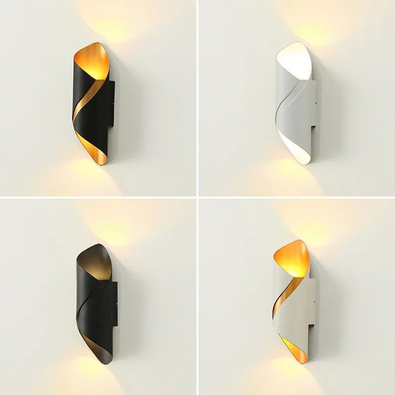Hot-selling led outdoor wall lamps, waterproof indoor living room background wall lamps, creative upper and lower lighting, courtyard corridor and doorplate lamps Specification drawing