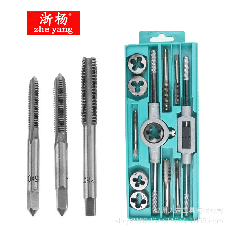 Factory direct supply of tap winch, T-type winch set, tap set, hand tap tool M3-86pc, cross-border details Picture