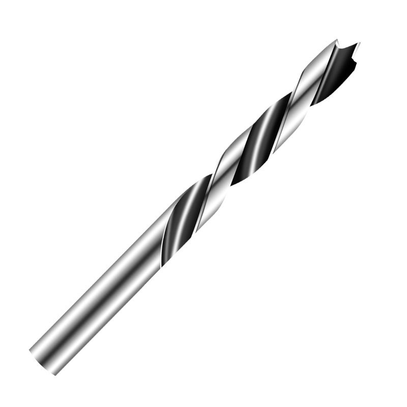 The new cross-border drilling and opening three-pointed woodworking drill bit is used on the electric wrench with an enlarged and lengthened 3-12 woodworking drill bit Item Picture
