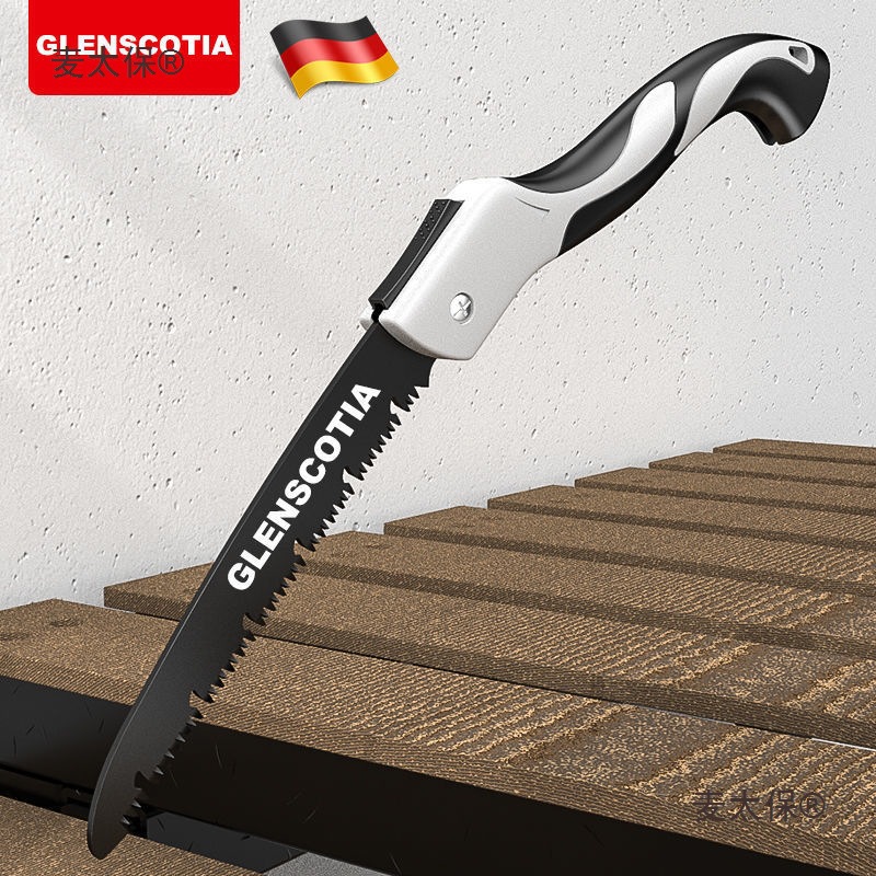 German precision saw, a tree sawing wonder, garden logging head tool, outdoor folding saw, Japanese household hand microphone, Taibao Item Picture