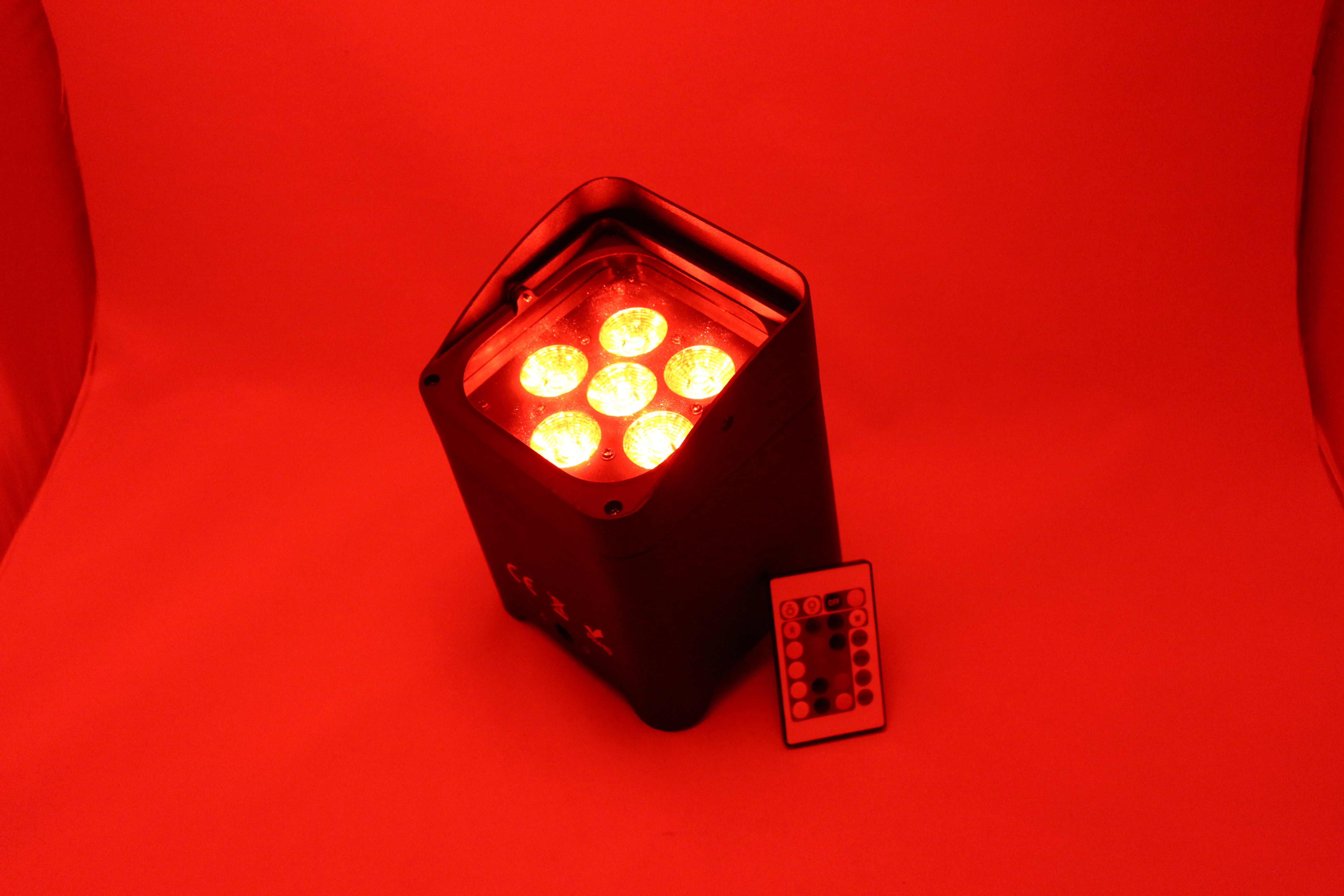 In 2025, A Cross-Border Hit: 6 18W Battery-Powered Handkerchief Lanterns, 6-In-1 Full-Color Dyeing Handkerchief Lanterns, Stage Background Lights, Voice-Controlled App, Portable Handkerchief Lanterns, Wedding Party Effect Lights Specification drawing