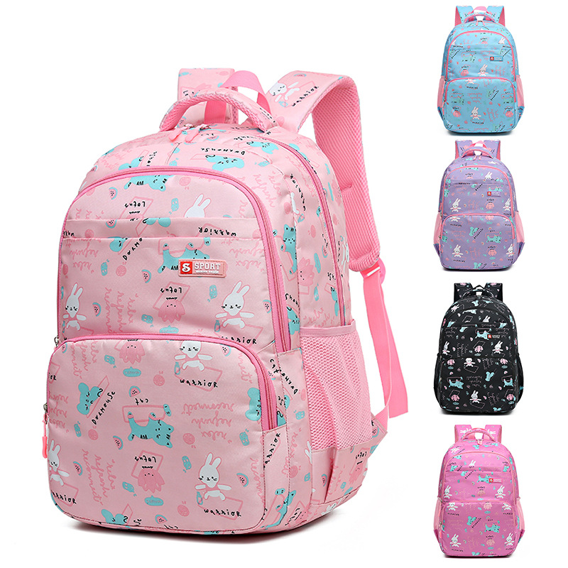 Wholesale of new school bags, including primary school bags, children's bags, student bags for grades 1-6, and casual backpacks full figure