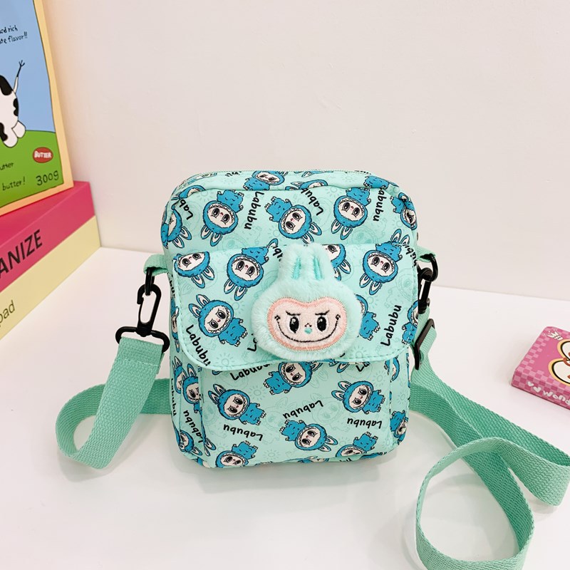 Winter fresh and simple cartoon single-shoulder crossbody bag, high appearance level, cute Melody Kuromi, stylish and trendy small backpack Specification drawing