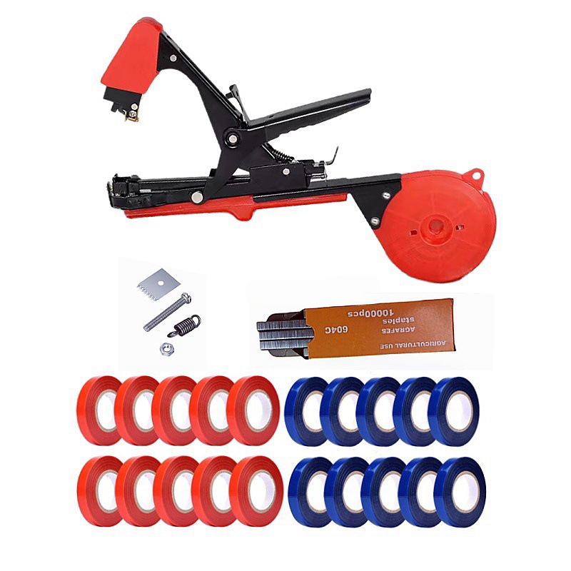 The cross-border best-selling new black diamond branch binding machine, grape, tomato, loofah, chili, vine knotting machine, plant binding and garden Application Scenario