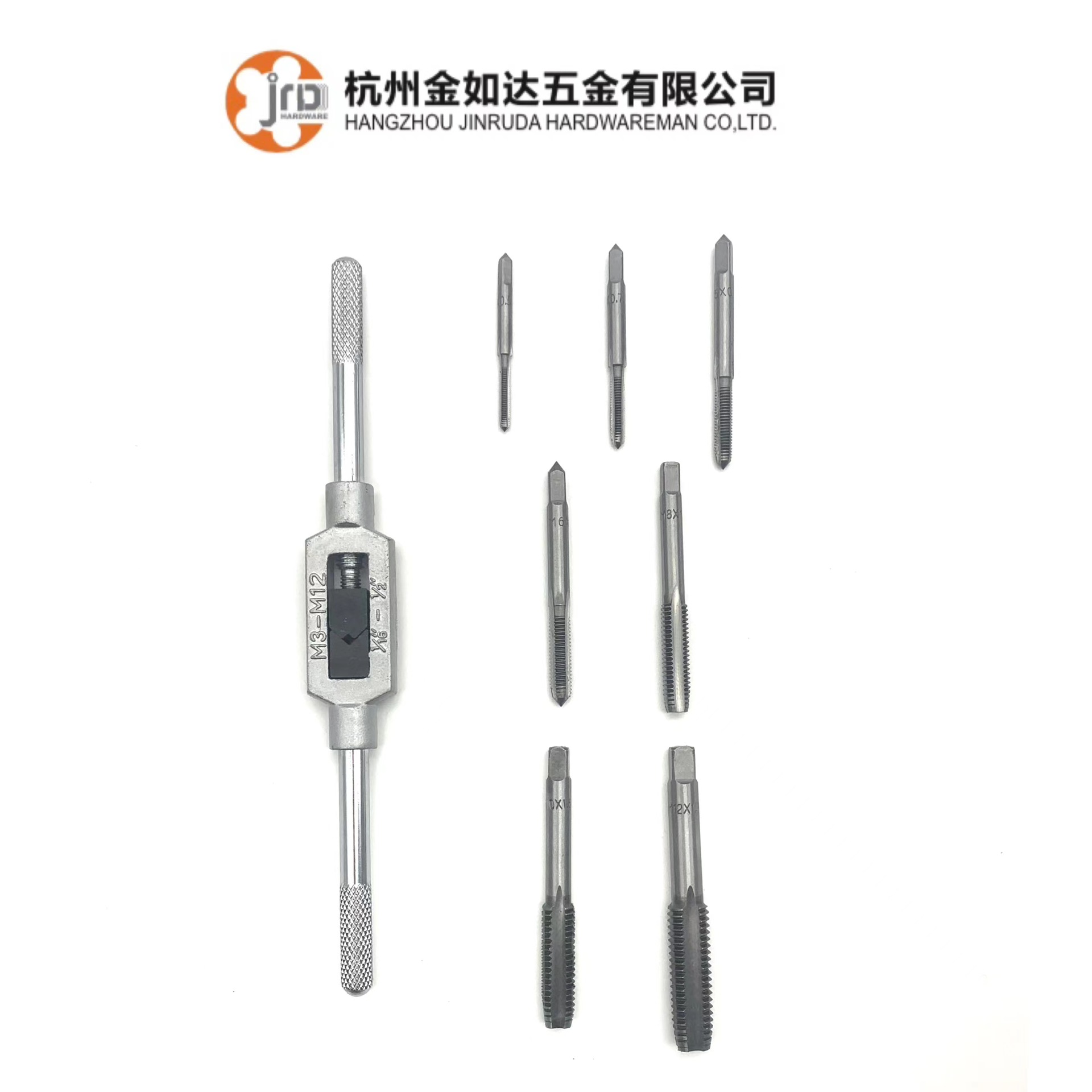Factory direct sales of 8PC tap winch sets, tap die sets, hardware tools and tap sets details Picture